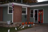 Laura did an excellent job of decorating for Halloween!
