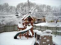 Pretty snowfall in March - Laura took these.