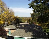 Looking east at the house on maple drive Omaha NE