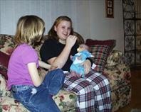 Chelsea Bachman, Ian Johnson and Elizabeth Johnson - house on maple drive 