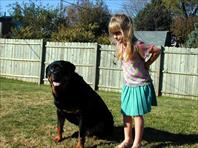 Fritz and Sydney Hellerich - taken at the house on Maple Drive