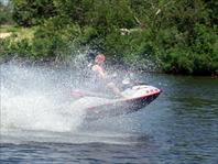 Jet Skiing with Steve Solberg - State Lakes July 2001