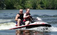 Jet Skiing with Steve Solberg - State Lakes July 2001