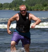 Jet Skiing with Steve Solberg - State Lakes July 2001