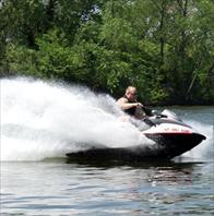 Jet Skiing with Steve Solberg - State Lakes July 2001