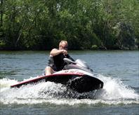 Jet Skiing with Steve Solberg - State Lakes July 2001