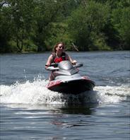 Jet Skiing with Steve Solberg - State Lakes July 2001