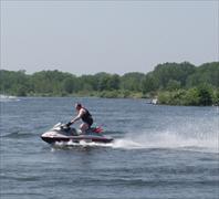 Jet Skiing with Steve Solberg - State Lakes July 2001